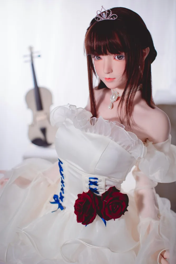 148cm/4ft10 C-cup Silicone Head Sex Doll – Mary