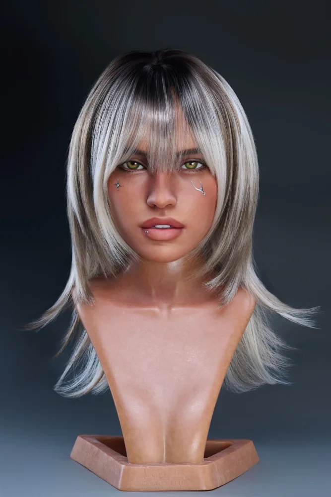 Real Lady Sex Doll IronAI Head view 1
