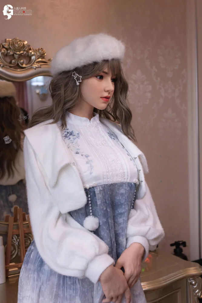 163cm/5ft4 E-cup Hyper Realistic Silicone Sex Doll – Mona view 6