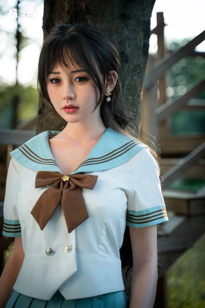 160cm/5ft3 D-cup Hyper Realistic Silicone Sex Doll – Chuer (Movable Jaw / ROS Head) view 3