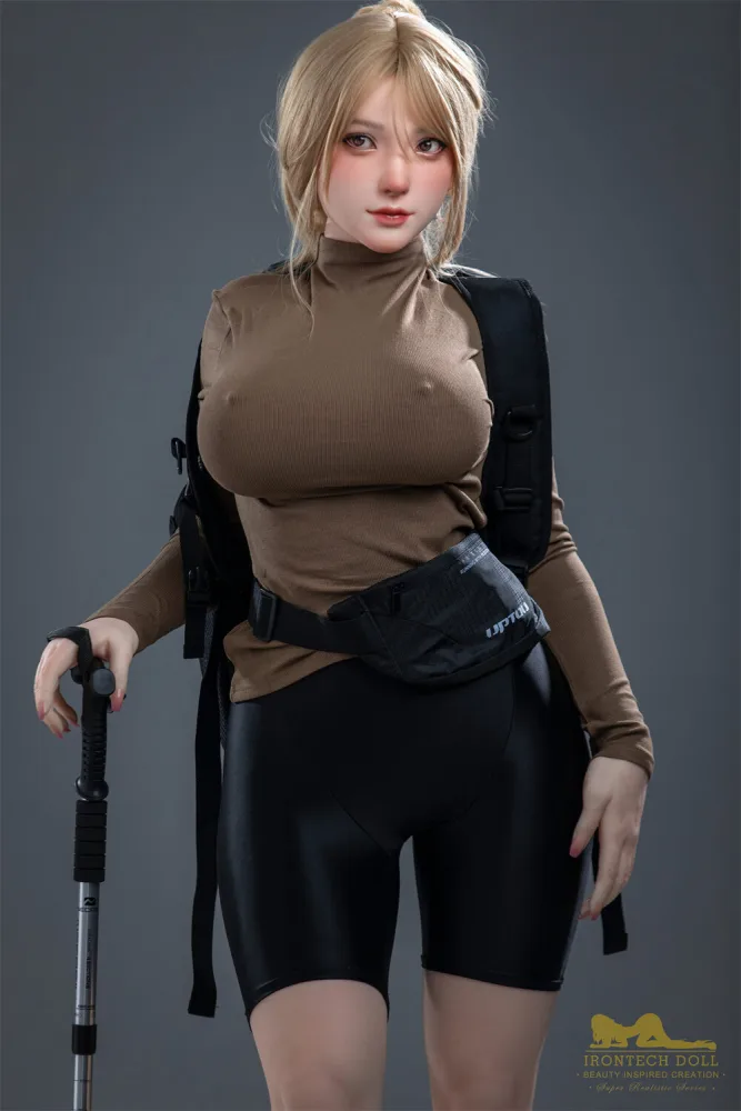165cm/5ft5 G-cup Silicone Sex Doll – Kitty view 1