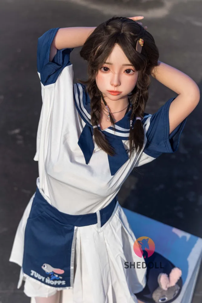 148cm/4ft10 C-cup Silicone Head Sex Doll – Luoyi view 5