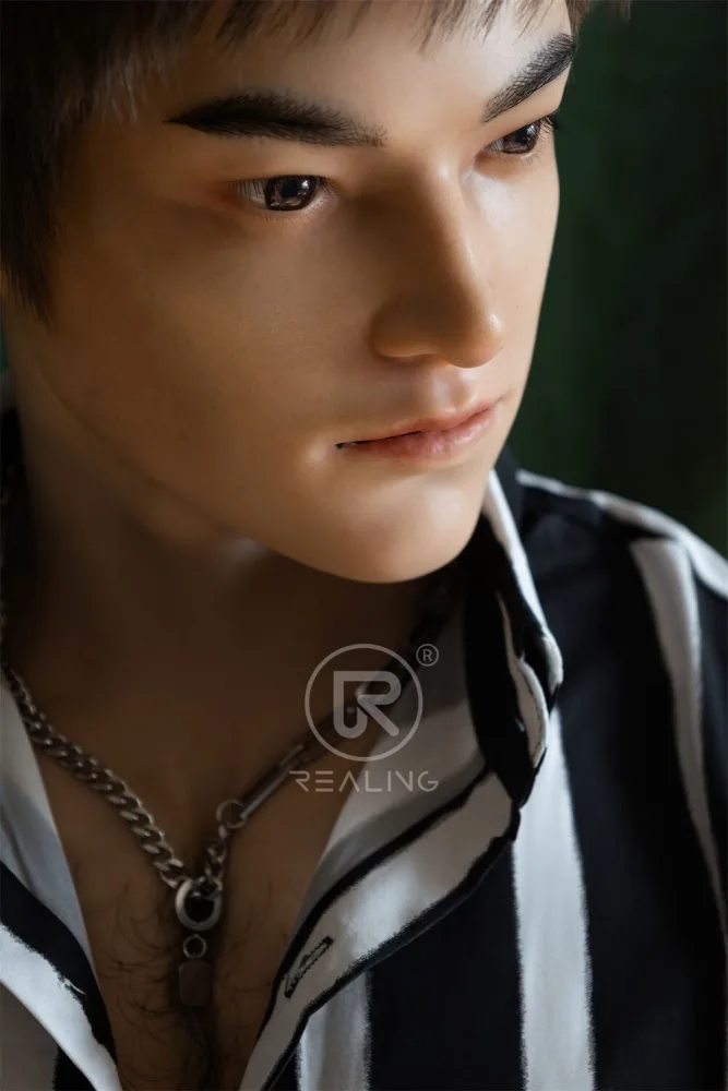 180cm/5ft11 Male Silicone Sex Doll – Luochen view 6