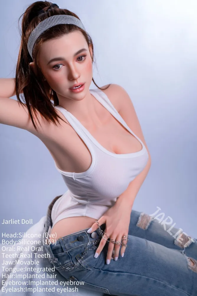 163cm/5ft4 G-cup Silicone Sex Doll – Eve
