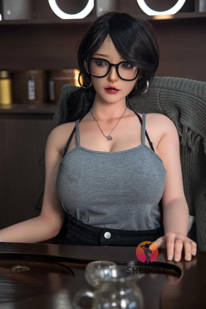 163cm/5ft4 H-cup Silicone Head Sex Doll – Huayin view 6