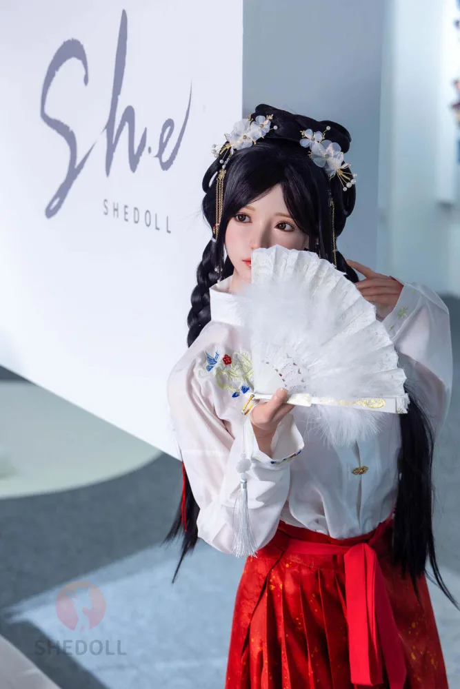 165cm/5ft5 E-cup Silicone Head Sex Doll – Chuyue view 6