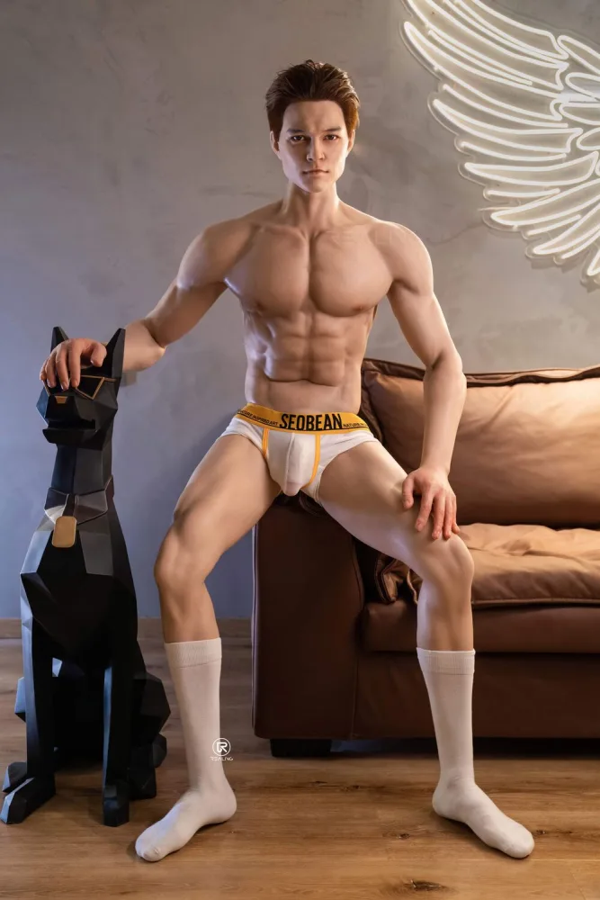 175cm/5ft9 Male Silicone Head Sex Doll – Jesiah view 3