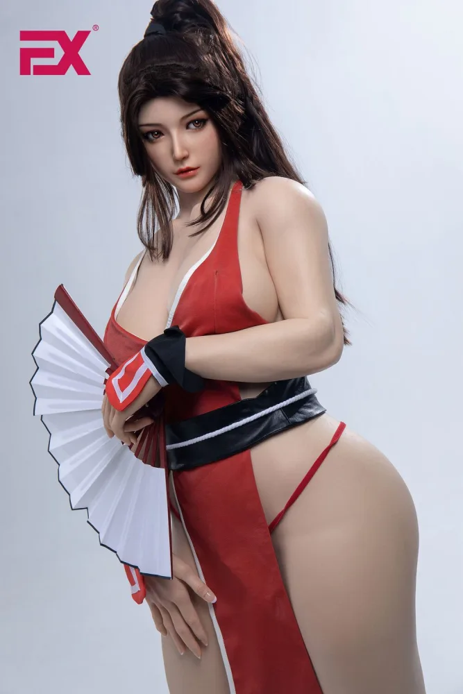 166cm/5ft5 G-cup Silicone Sex Doll – Katherine view 8