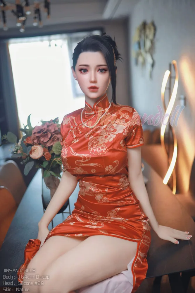 164cm/5ft5 D-cup Silicone Head Sex Doll – June Nico
