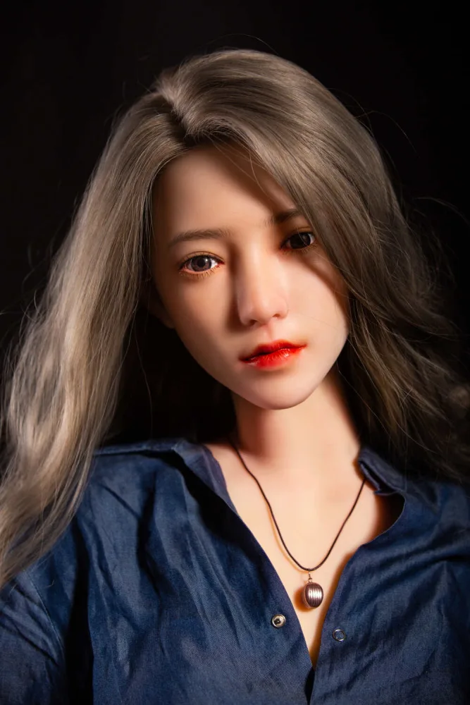 170cm/5ft7 H-cup Silicone Head Hair Implants Sex Doll – Djamila view 3