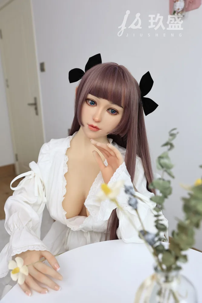 150cm/4ft11 D-cup Silicone Head Sex Doll – Shirley view 2