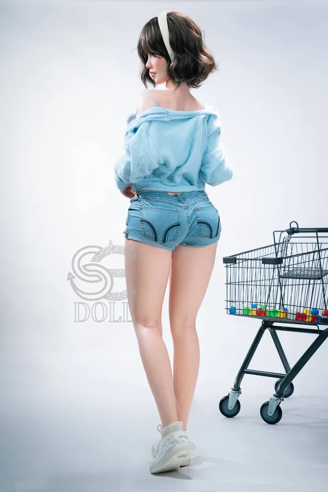 T161cm/5ft3 E-cup Silicone Sex Doll – Sylvia.A (Real Skin Texture Version) view 7