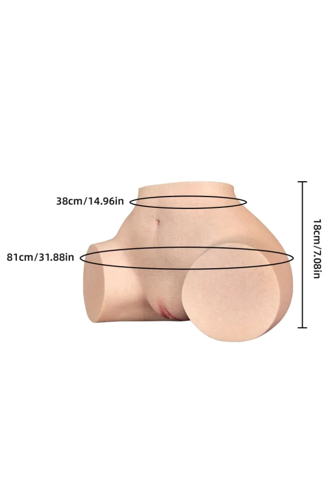 10.80LB Pocket Pussy Big Ass Sex Doll Big Booty Silicone Sexdoll – Naomi (US, CA & EU ONLY) view 2