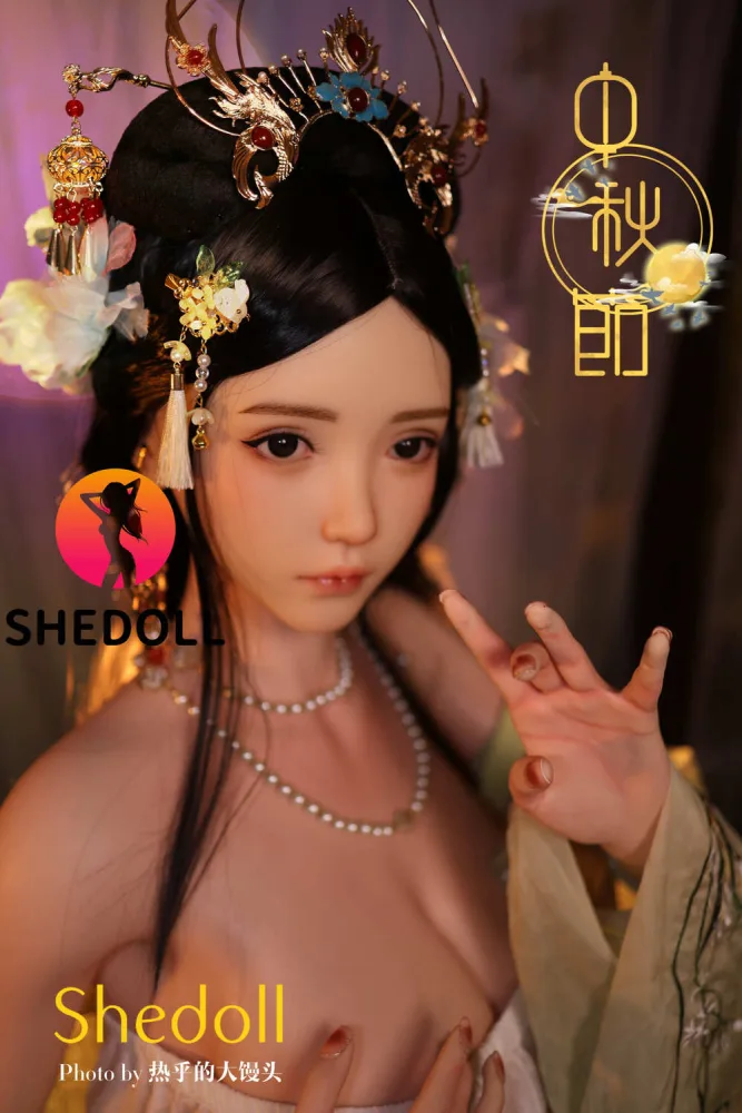 163cm/5ft4 H-cup Silicone Head Sex Doll – Qingning view 2