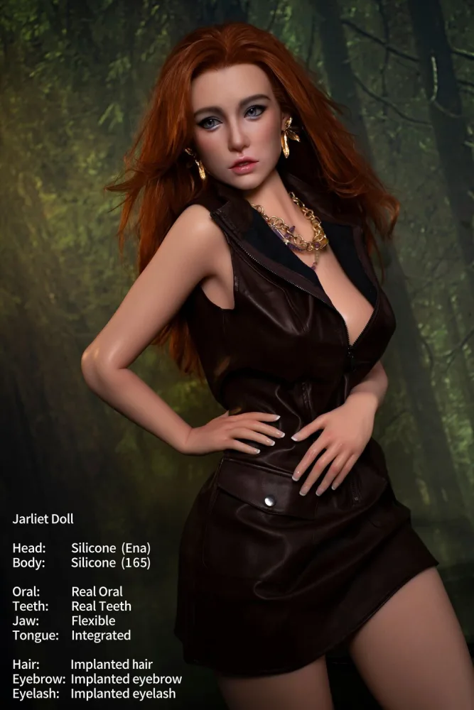 165cm/5ft5 C-cup Silicone Sex Doll – Ena view 1