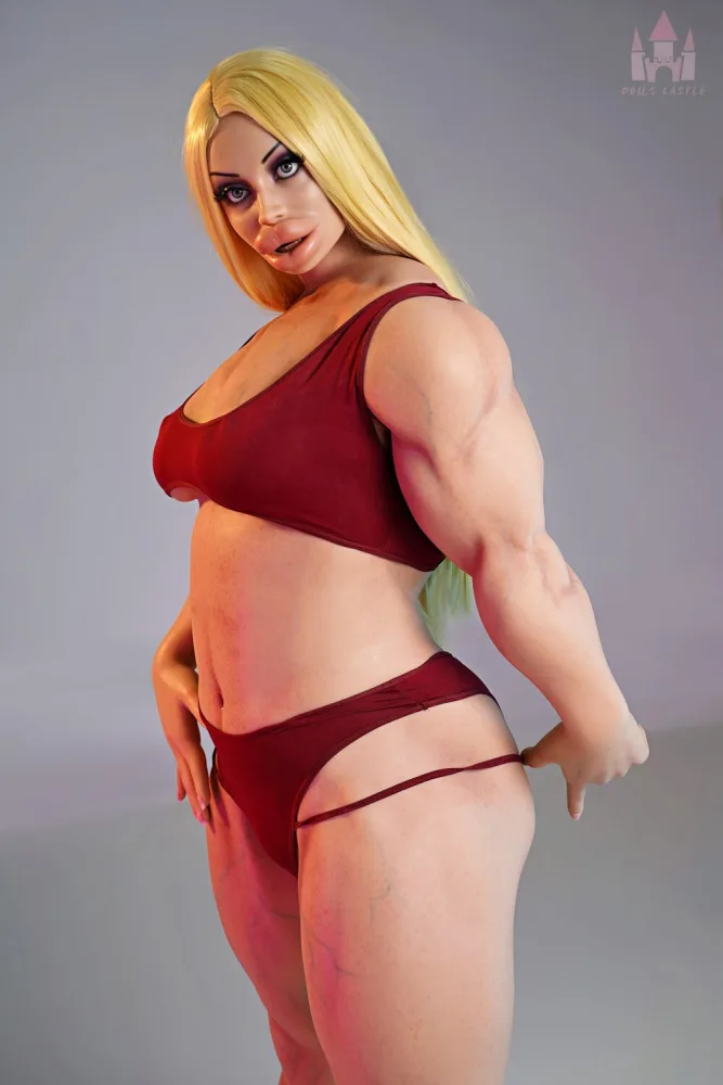 160cm/5ft3 B-cup Muscular Silicone Sex Doll – Priya view 7
