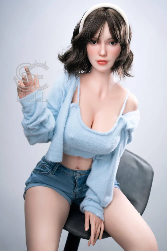 T161cm/5ft3 E-cup Silicone Sex Doll – Sylvia.A (Real Skin Texture Version)