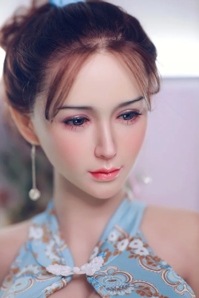 161cm/5ft3 E-cup Silicone Head Sex Doll – Xiao Nuo view 5