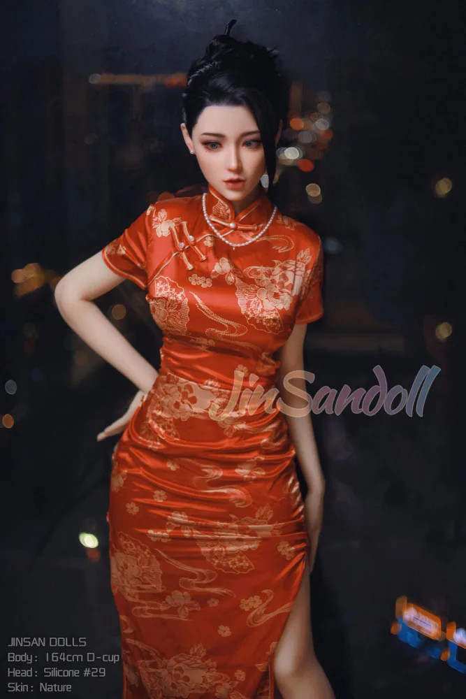 164cm/5ft5 D-cup Silicone Head Sex Doll – June Nico view 2
