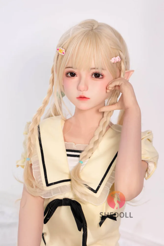 148cm/4ft10 C-cup Silicone Head Sex Doll – Ailin view 3