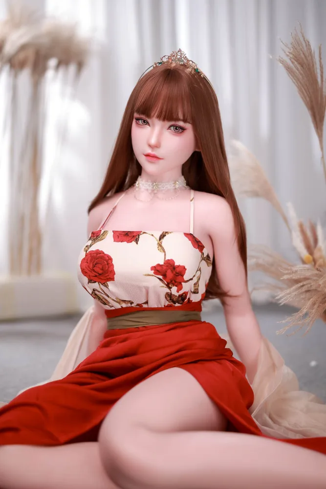 163cm/5ft4 F-cup Silicone Sex Doll – Peach