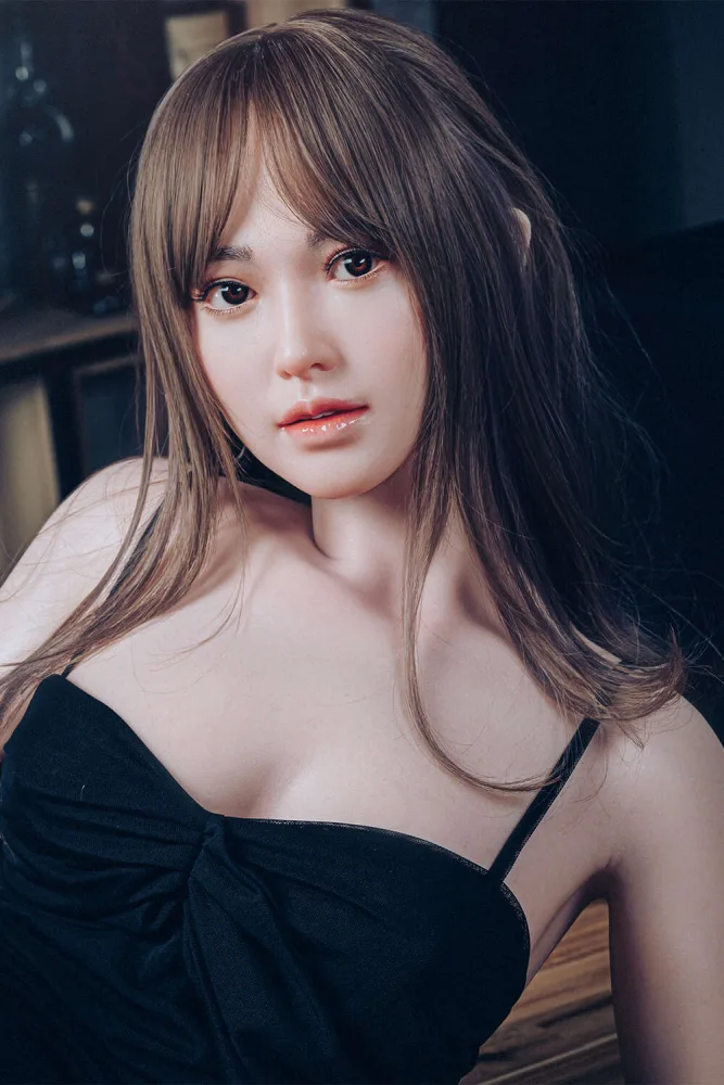 Top Sino 157cm/5ft2 E-cup Silicone Sex Doll – Minan view 3