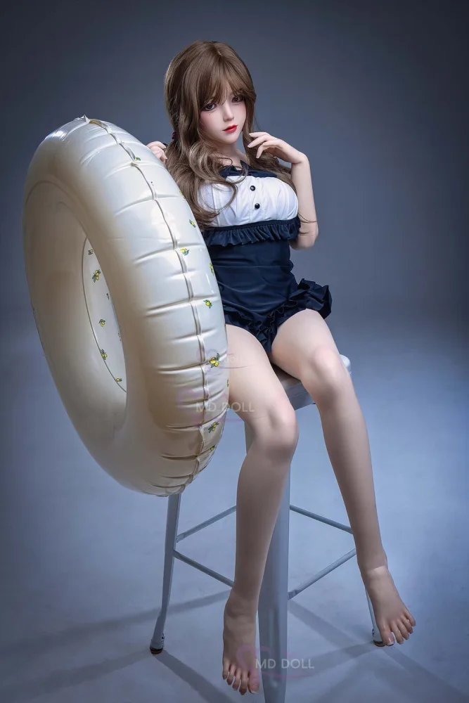 150cm/4ft11 E-cup Silicone Sex Doll – Tina view 7