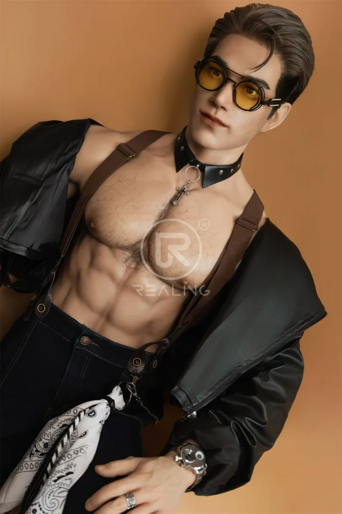 180cm/5ft11 Male Silicone Sex Doll – Kaize view 7