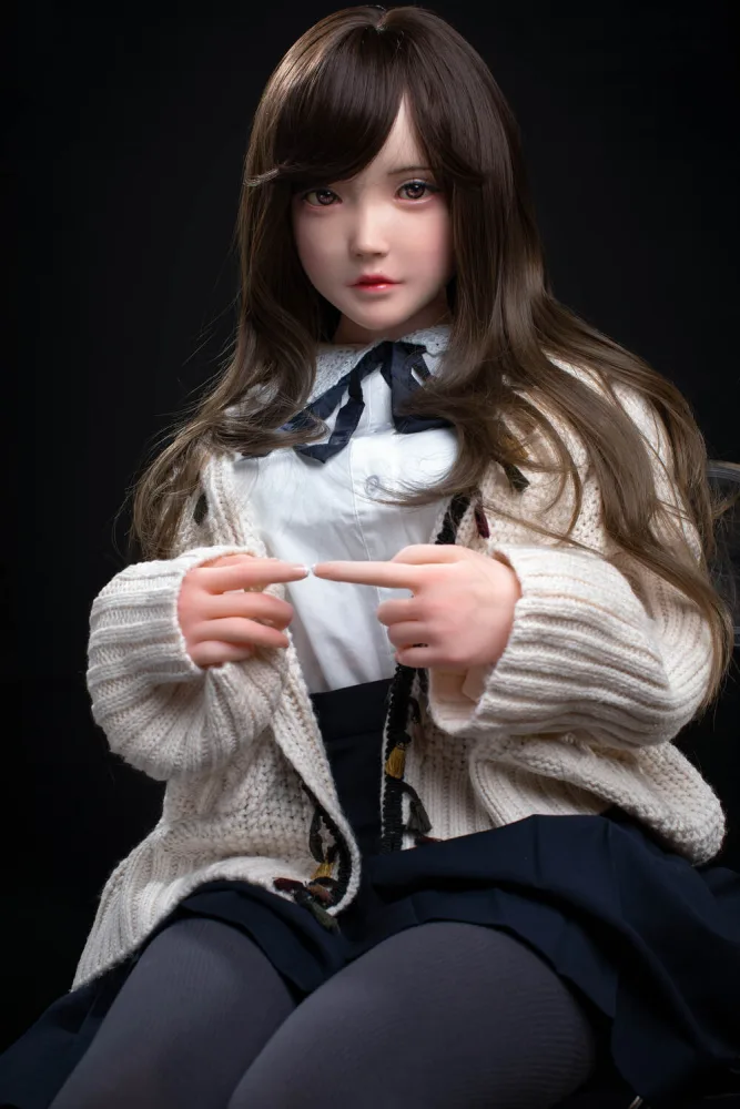 148cm/4ft10 C-cup Silicone Head Sex Doll – Clemens view 8