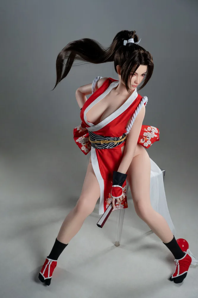 165cm/5ft5 G-cup Silicone Sex Doll – Mai Shiranui view 8