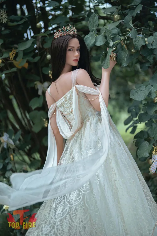 165cm/5ft5 C-cup Silicone Sex Doll – Ivory view 8