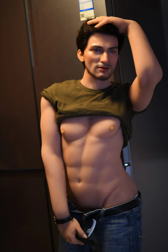 170cm/5ft7 Male Silicone Head Sex Doll – Claudy view 1