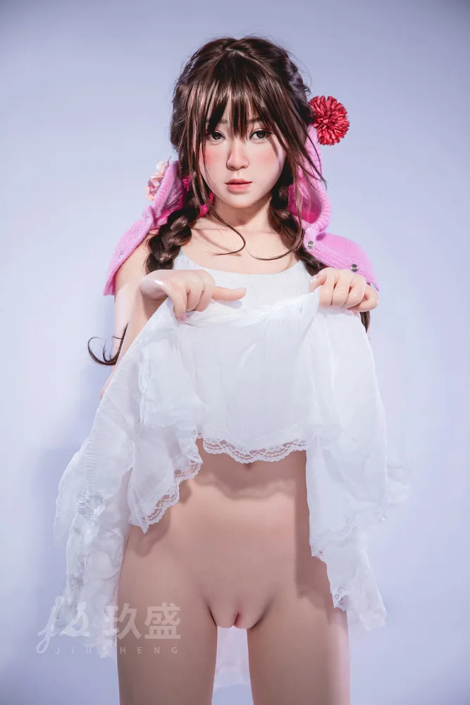 150cm/4ft11 B-cup Silicone Sex Doll – Enya view 7