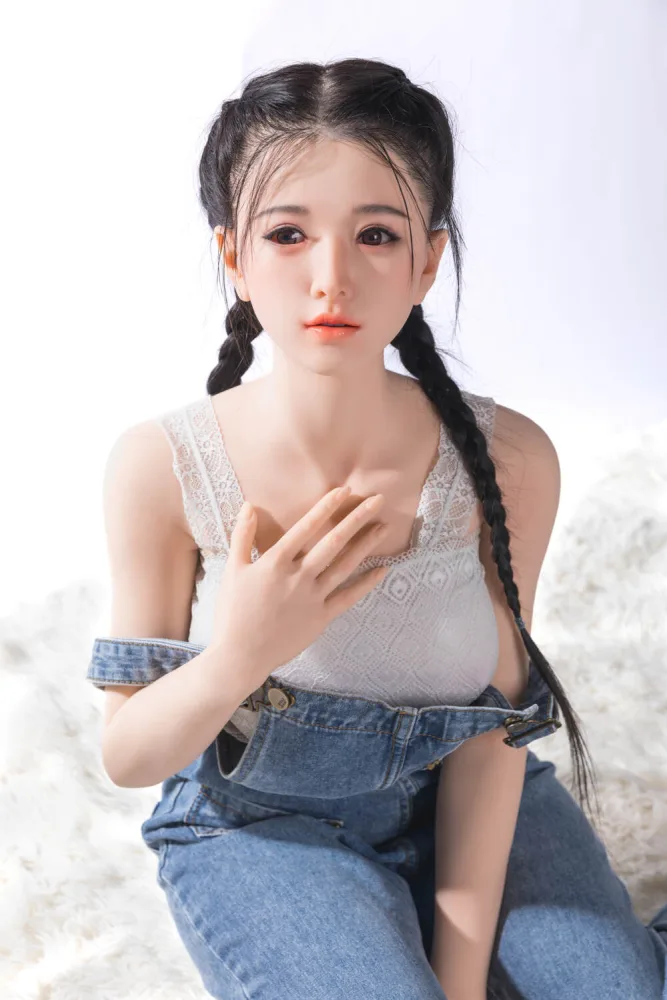 155cm/5ft1 E-cup Silicone Sex Doll – Coral Minnie (All-in-one) view 2