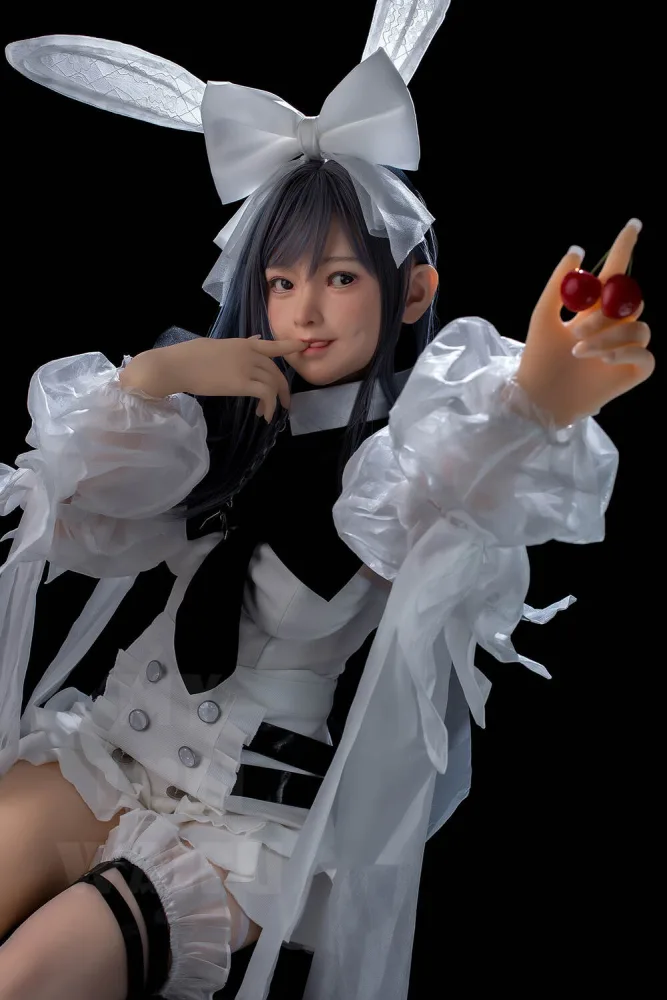 148cm/4ft10 B-cup Silicone Head Sex Doll – Rena view 6
