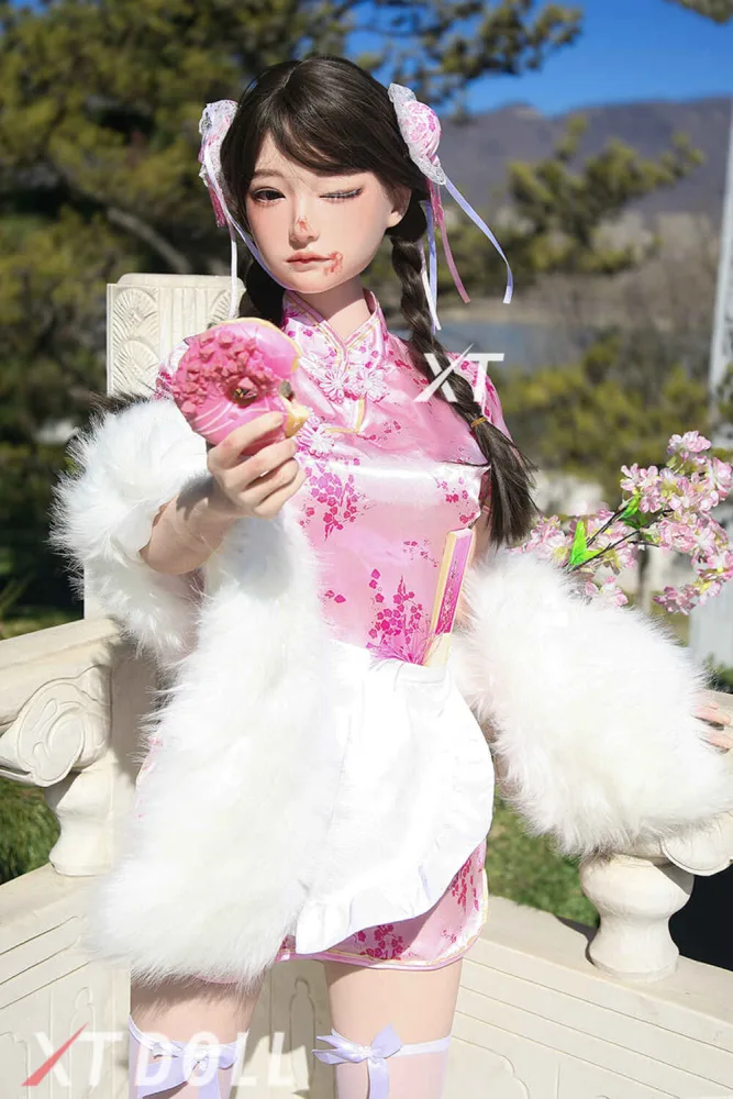 157cm/5ft2 D-cup Silicone Sex Doll – Meng Ling view 2