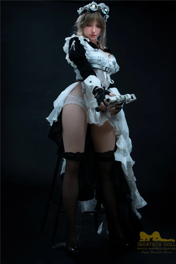 165cm/5ft5 G-cup Silicone Sex Doll – Servant view 8