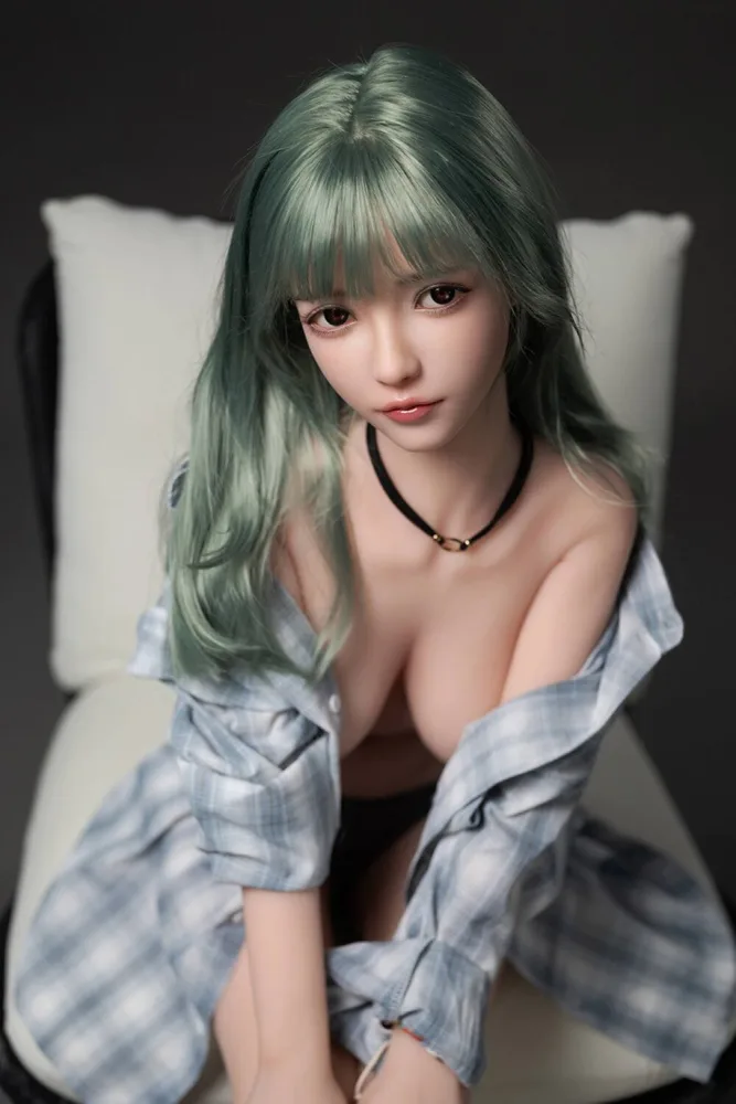 149cm/4ft11 D-cup Silicone Head Sex Doll – Bertha