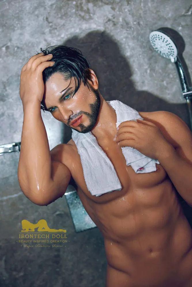 162cm/5ft4 Male Silicone Head Sex Doll – Kevin (Tan Skin) view 6