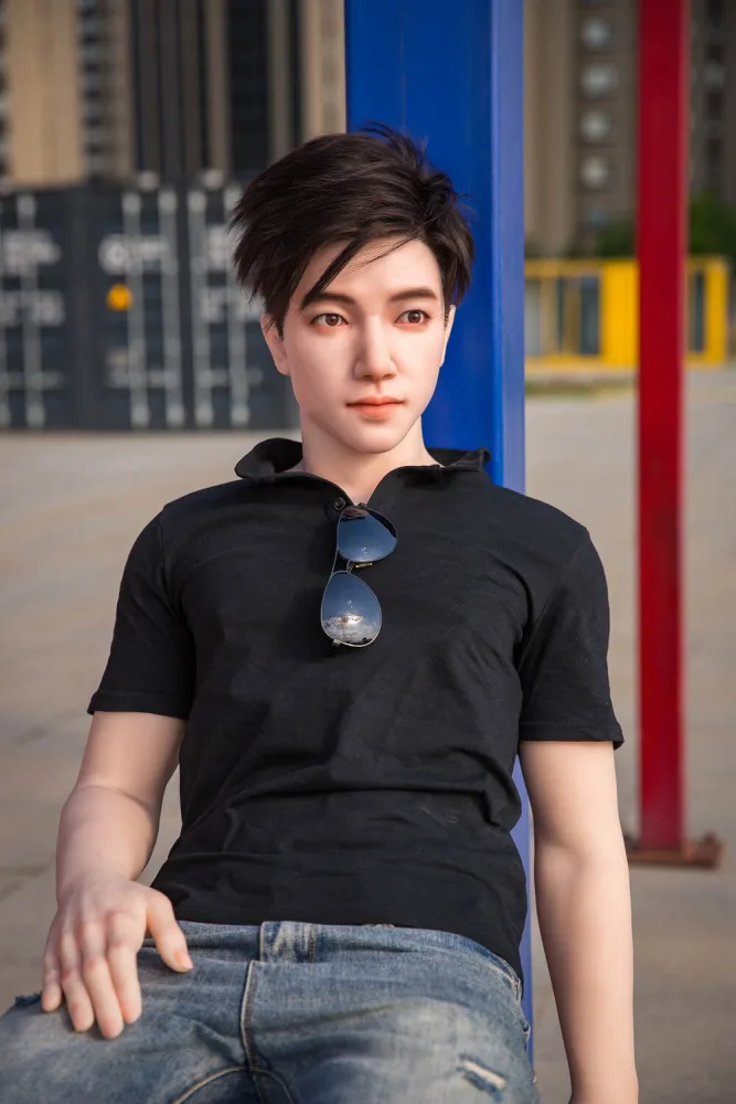 177cm/5ft10 Male Silicone Sex Doll – Qing view 1