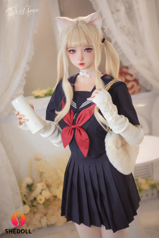 148cm/4ft10 C-cup Silicone Head Sex Doll – Xixi view 1