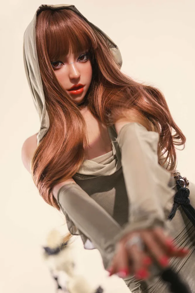 160cm/5ft3 A-cup Silicone Head Sex Doll – Clara Anne [In Stock | US Only]