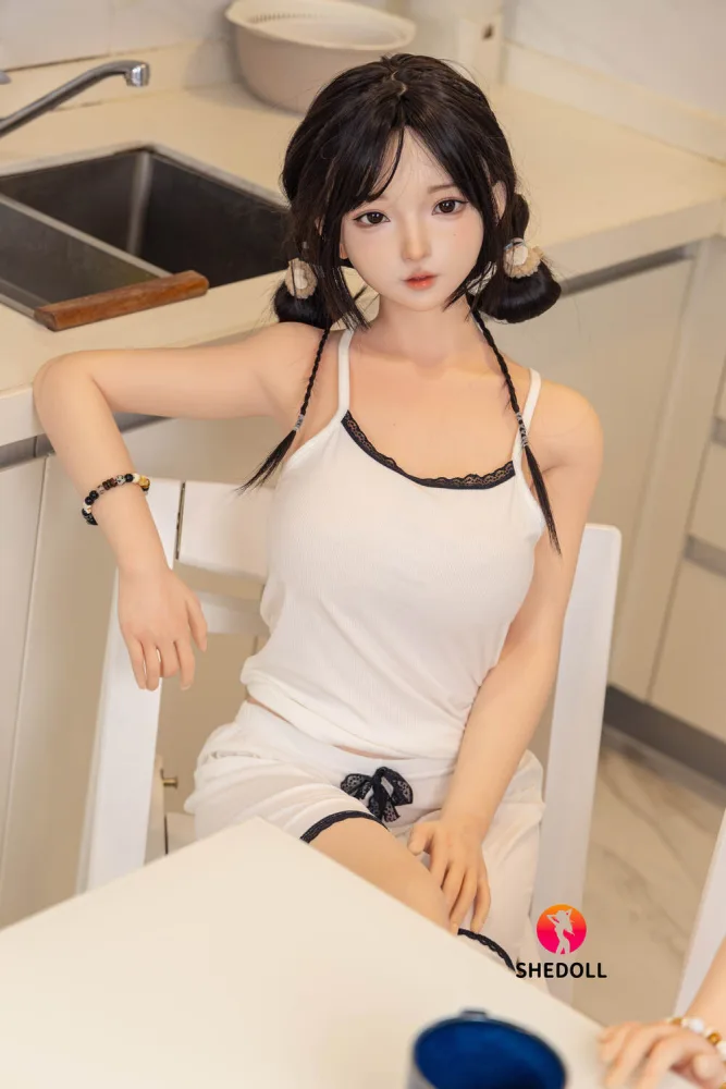 148cm/4ft10 C-cup Silicone Head Sex Doll – Nancy view 1