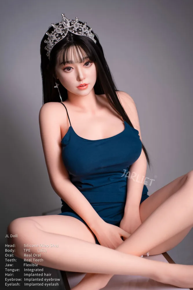 163cm/5ft4 G-cup Silicone Head Sex Doll – Xiaoshu