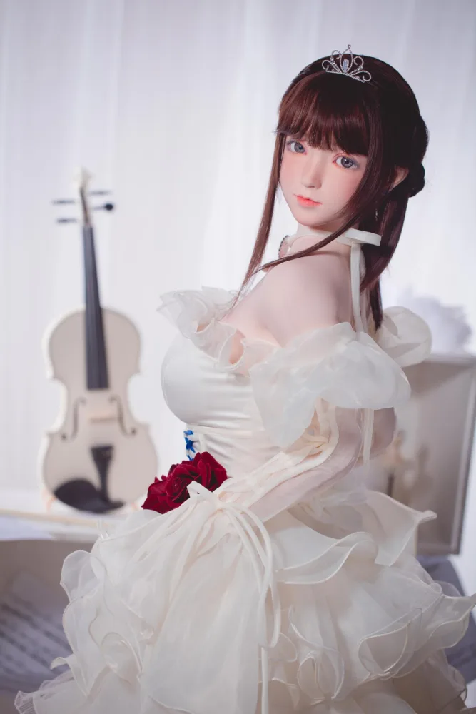 148cm/4ft10 C-cup Silicone Head Sex Doll – Mary view 2