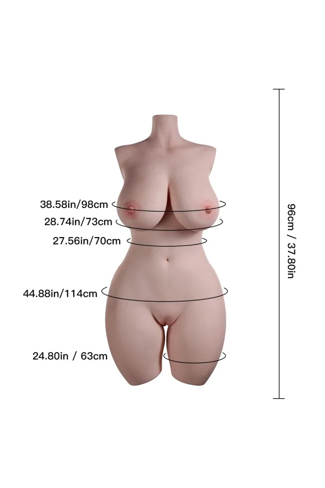 63.93LB Big Boobs Silicone Sex Doll With Mature Curves – Liz (US, CA, EU & AU ONLY) view 2