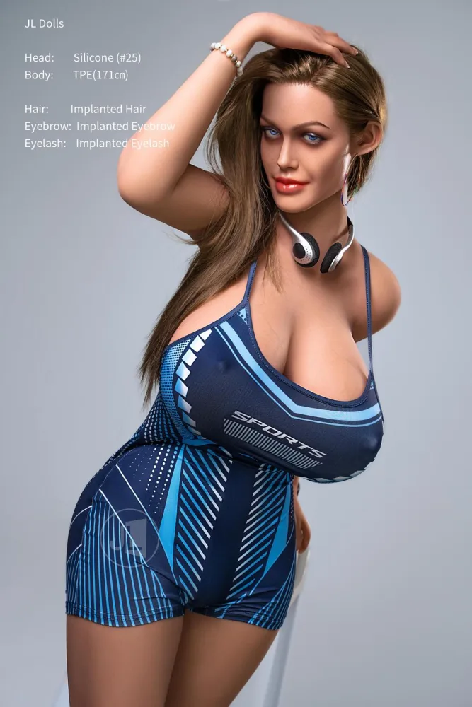 171cm/5ft7 F-cup Silicone Head Sex Doll – Gina [In Stock | US Only]