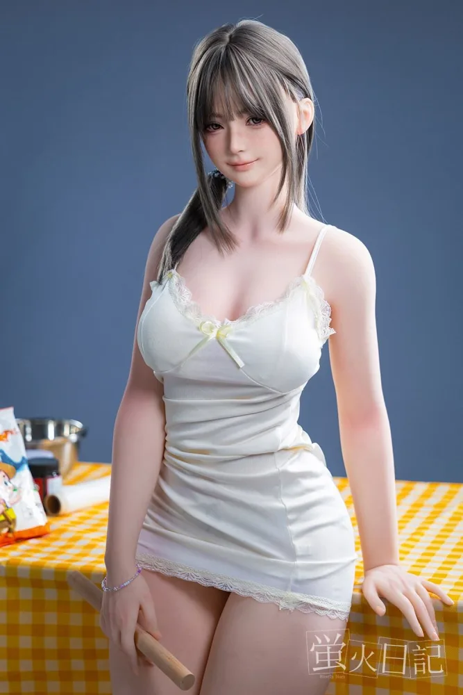 159cm/5ft3 D-cup Silicone Head S-TPE Body Sex Doll – Qiandao view 8