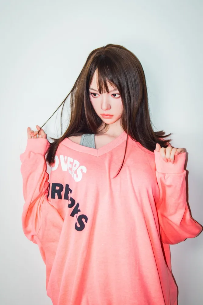 [K-Series] 168cm/5ft6 B-cup Silicone Sex Doll – Head #KE03-1