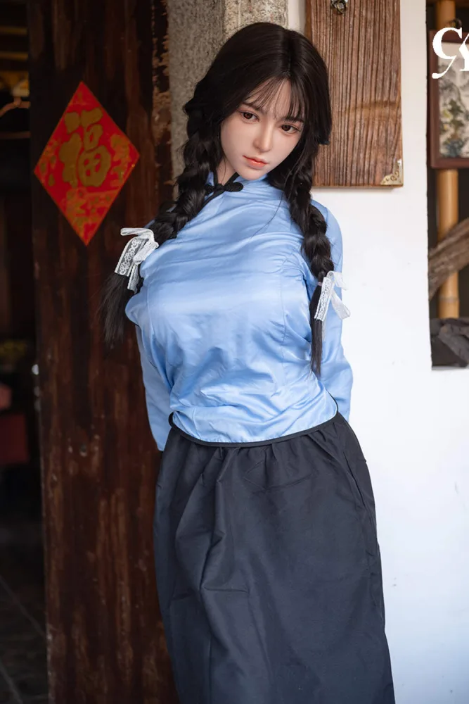 167cm/5ft6 D-cup Silicone Head Sex Doll – Wan